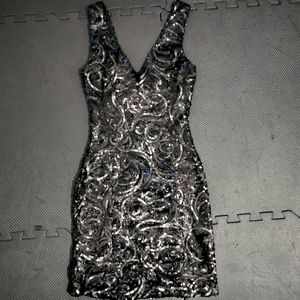 Black Sequence XS dress
